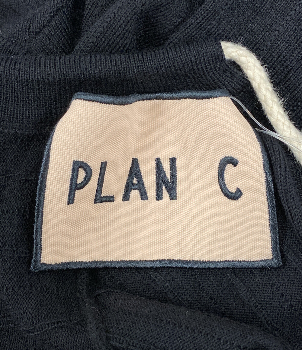 PLAN C ニット ウール ブラック 41.MGCMF01K01FW003 レディース SIZE 34 プラン シー