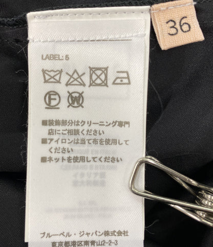 PLAN C ワンピース レーヨンドレープドレス 32.ABCAE58KZ0TV003 レディース SIZE 36 プラン シー