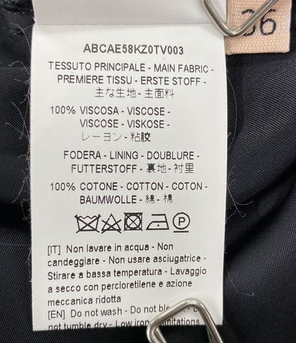 PLAN C ワンピース レーヨンドレープドレス 32.ABCAE58KZ0TV003 レディース SIZE 36 プラン シー