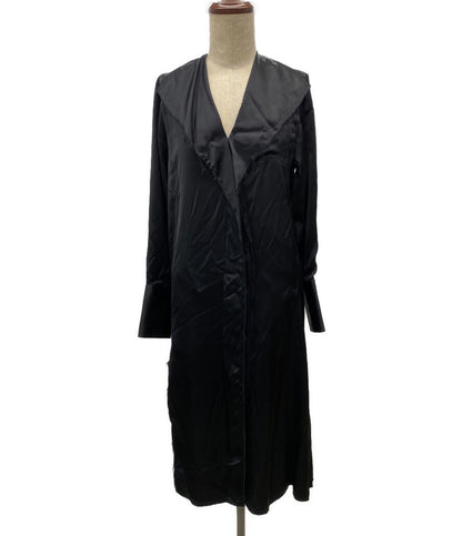 美品 PLAN C 長袖ワンピース レーヨンドレープドレス 32.ABCAE58KZ0TV003 レディース SIZE 38 プラン シー