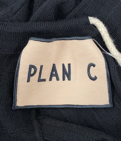 美品 PLAN C ニット ウール ブラック 41.MGCMF01K01FW003 レディース SIZE 34 プラン シー