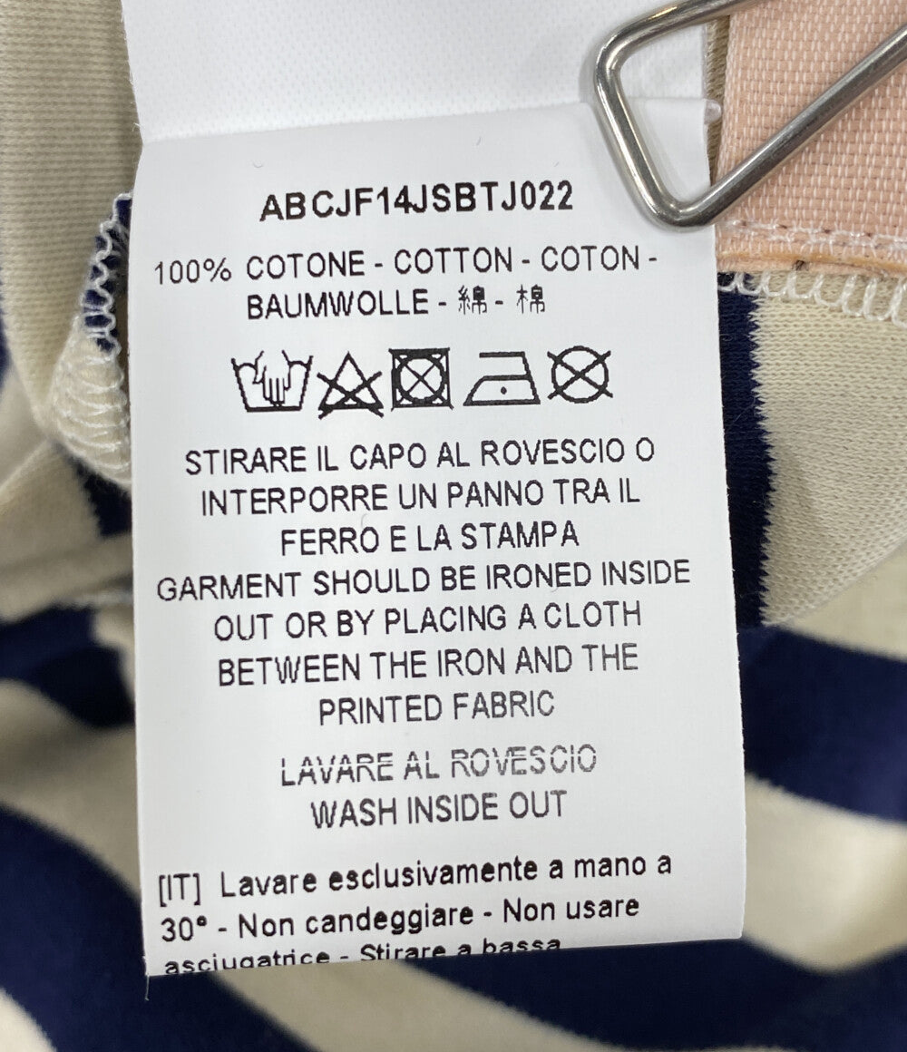 PLAN C 半袖ワンピース ストライプドレス 41.ABCJF14JSBTJ022 レディース SIZE 34 プラン シー