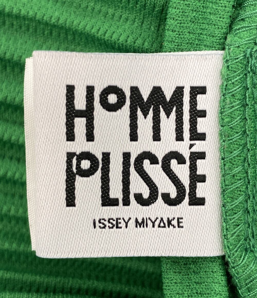 美品 HOMME PLISSE ISSEY MIYAKE 半袖シャツ HP33JJ103 メンズ SIZE 3 オム プリッセ イッセイミヤケ
