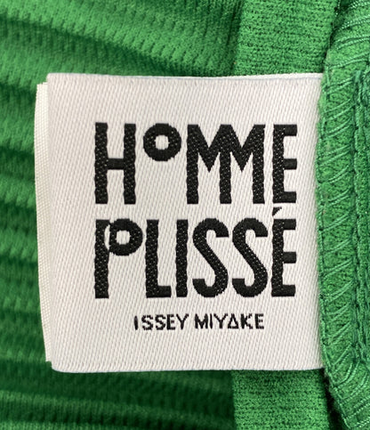 美品 HOMME PLISSE ISSEY MIYAKE 半袖シャツ HP33JJ103 メンズ SIZE 3 オム プリッセ イッセイミヤケ