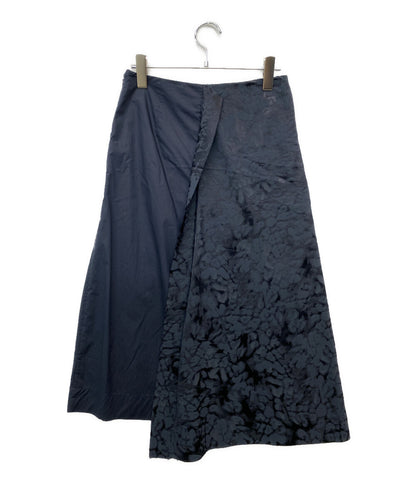 美品 PLAN C ジャガードサテンスカート 41.GOCAE53VHZTV027 レディース SIZE 36 プラン シー
