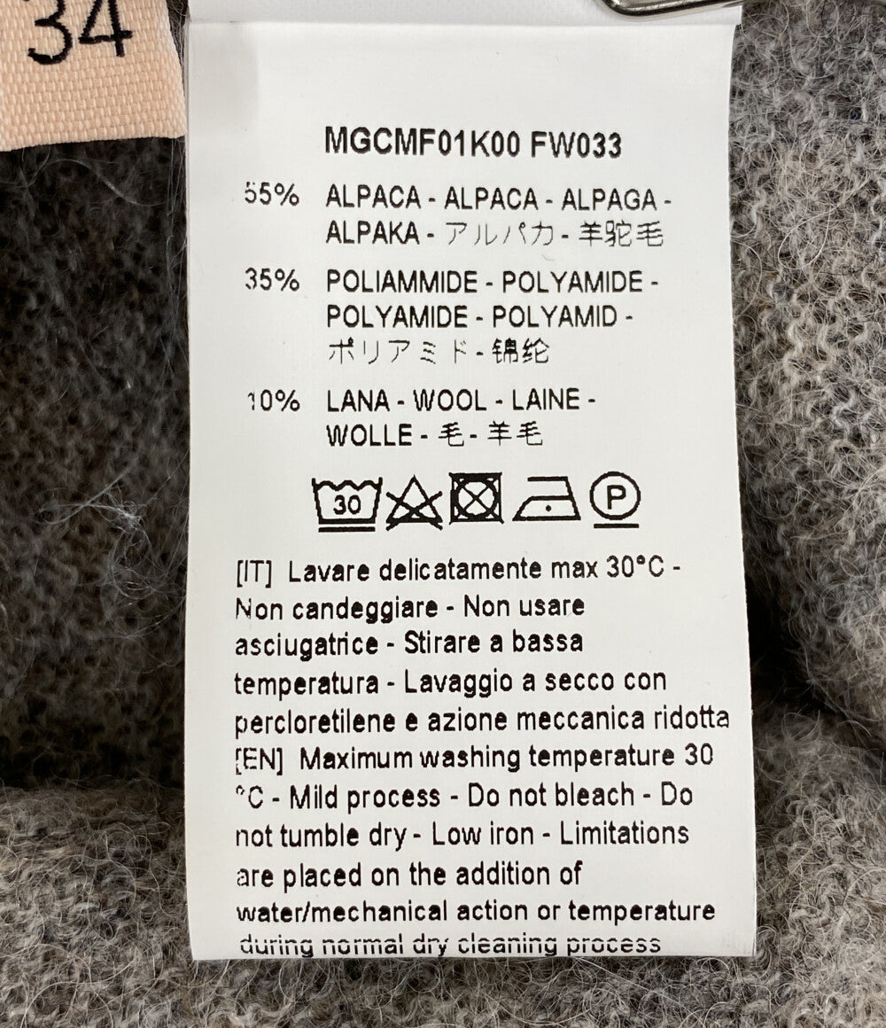 美品 PLAN C ニット アルパカウール 41.MGCMF01K00FW033 レディース SIZE 34 プラン シー
