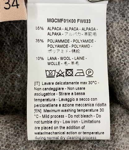 美品 PLAN C ニット アルパカウール 41.MGCMF01K00FW033 レディース SIZE 34 プラン シー