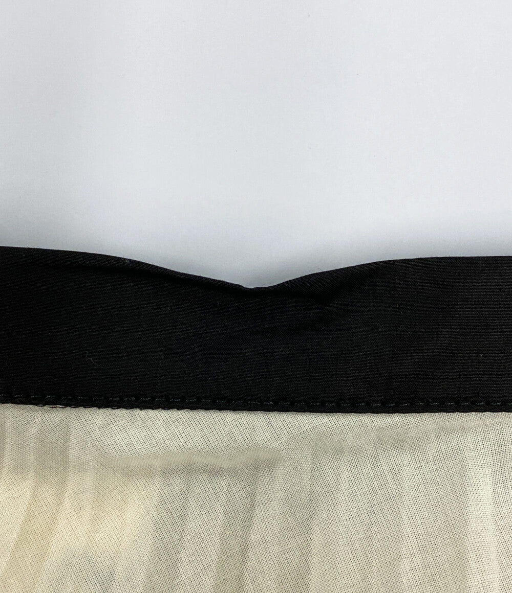 美品 PLAN C プリーツスカート ブラウン×ホワイト 41.GOCAB10HEZTP105 レディース SIZE 40 プラン シー