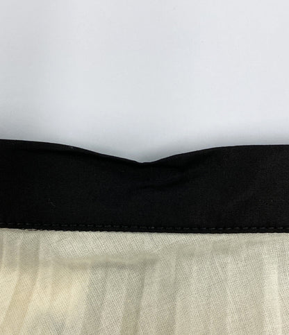 美品 PLAN C プリーツスカート ブラウン×ホワイト 41.GOCAB10HEZTP105 レディース SIZE 40 プラン シー