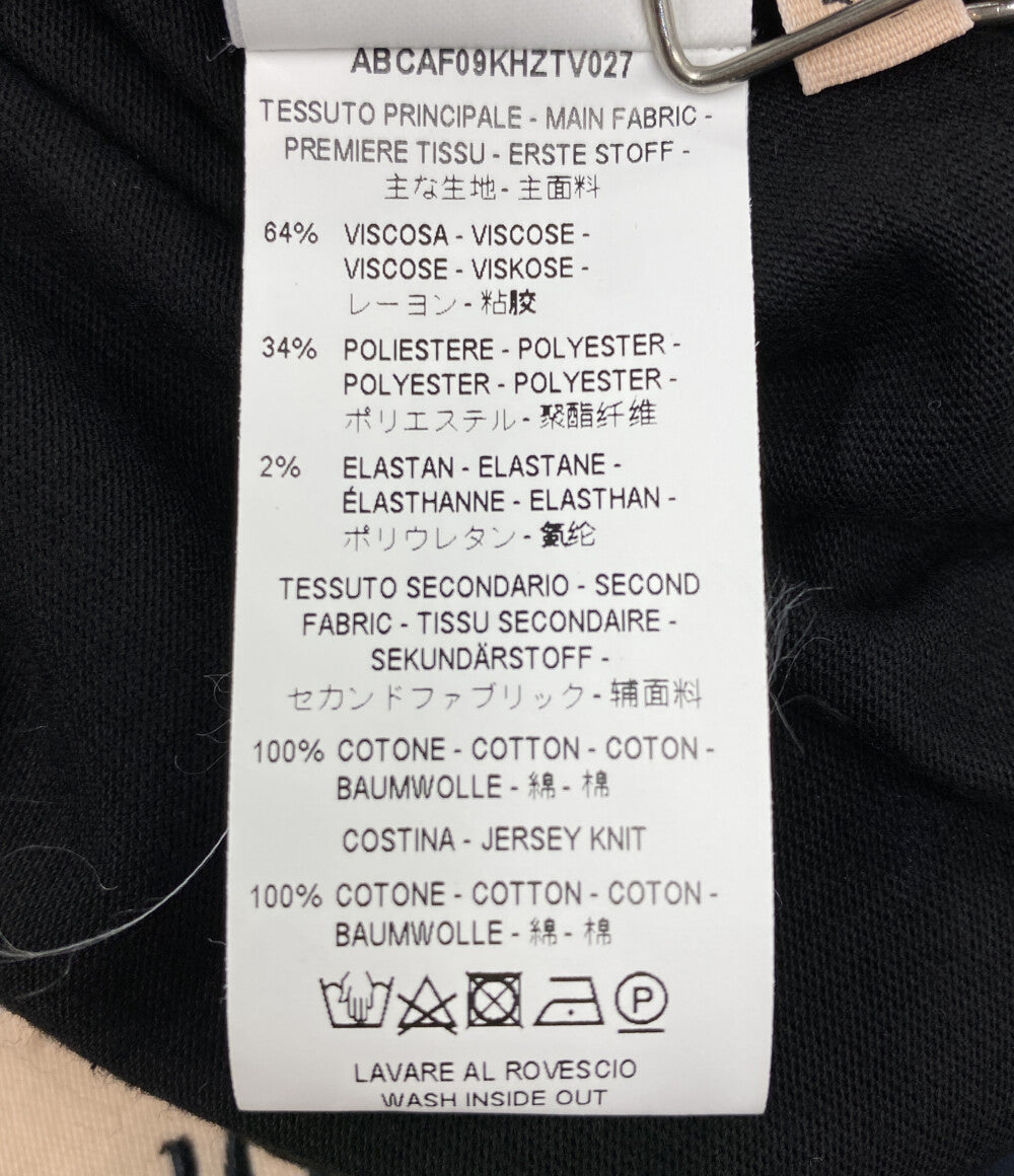 美品 PLAN C 長袖ワンピース アシンメトリーワンピースドレス 41.ABCAF09KHZTV027 レディース SIZE 36 プラン シー
