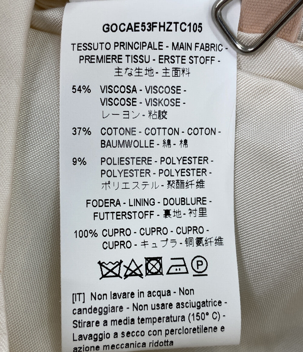 美品 PLAN C フラワー刺繍スカート 41.GOCAE53FHZTC105 レディース SIZE 36 プラン シー