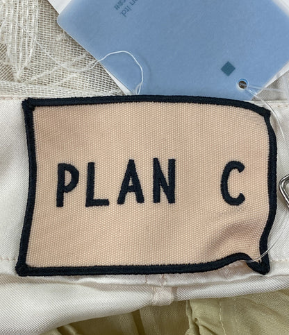 美品 PLAN C フラワー刺繍スカート 41.GOCAE53FHZTC105 レディース SIZE 38 プラン シー