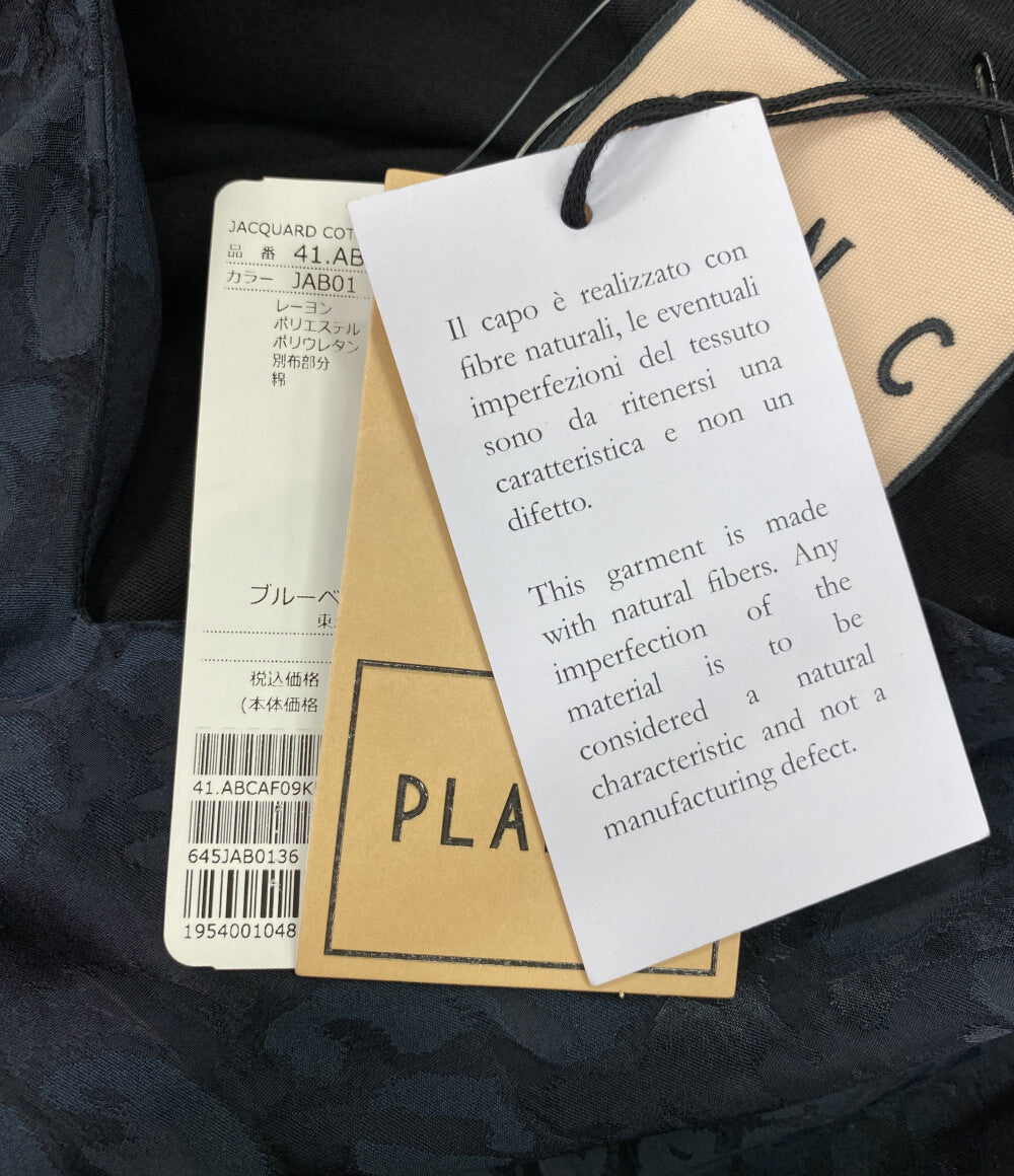 美品 PLAN C 長袖ワンピース アシンメトリーワンピースドレス 41.ABCAF09KHZTV027 レディース SIZE 36 プラン シー