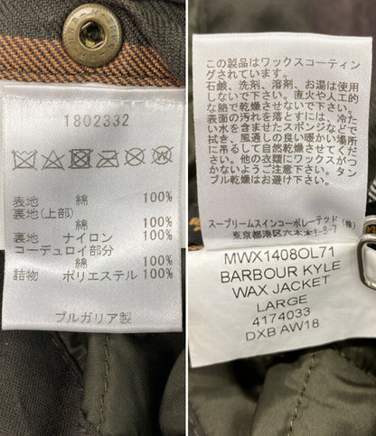 BARBOUR ジャケット オイルジャケット 1802332 MWX1408OL71 メンズ SIZE L バブアー