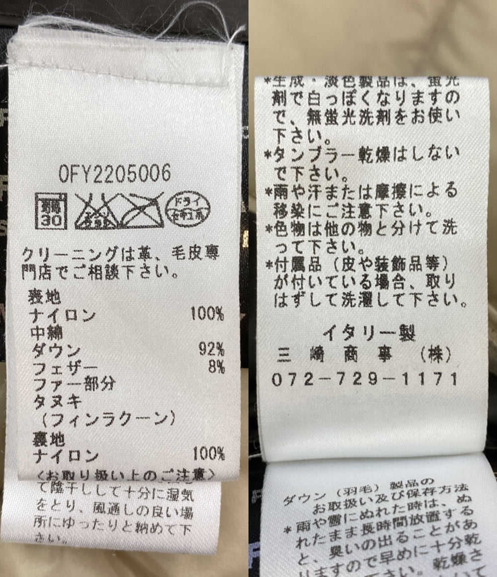 FEYEM フェイエム リバーシブルダウンコート レディース SIZE 44