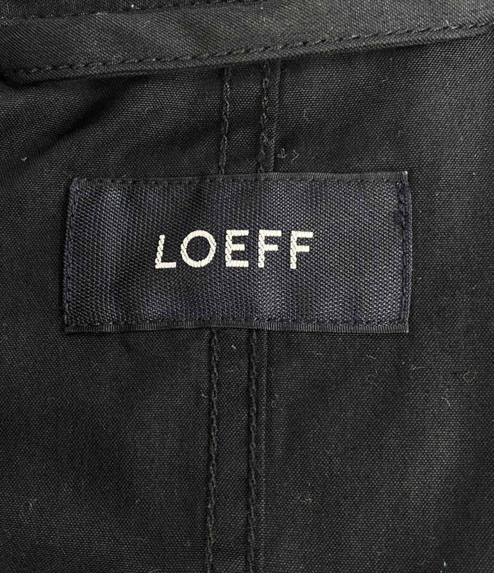 LOEFF コート ブラック 8886-243-0023 レディース SIZE - ロエフ