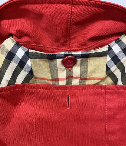 Burberrys トレンチコート 赤 裏地ノバチェック キッズ SIZE 134CMS バーバリーズ