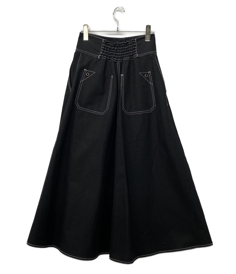 MAX MARA スカート Aライン ブラック レディース SIZE 40 マックスマーラ