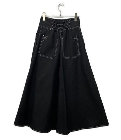 MAX MARA スカート Aライン ブラック レディース SIZE 40 マックスマーラ