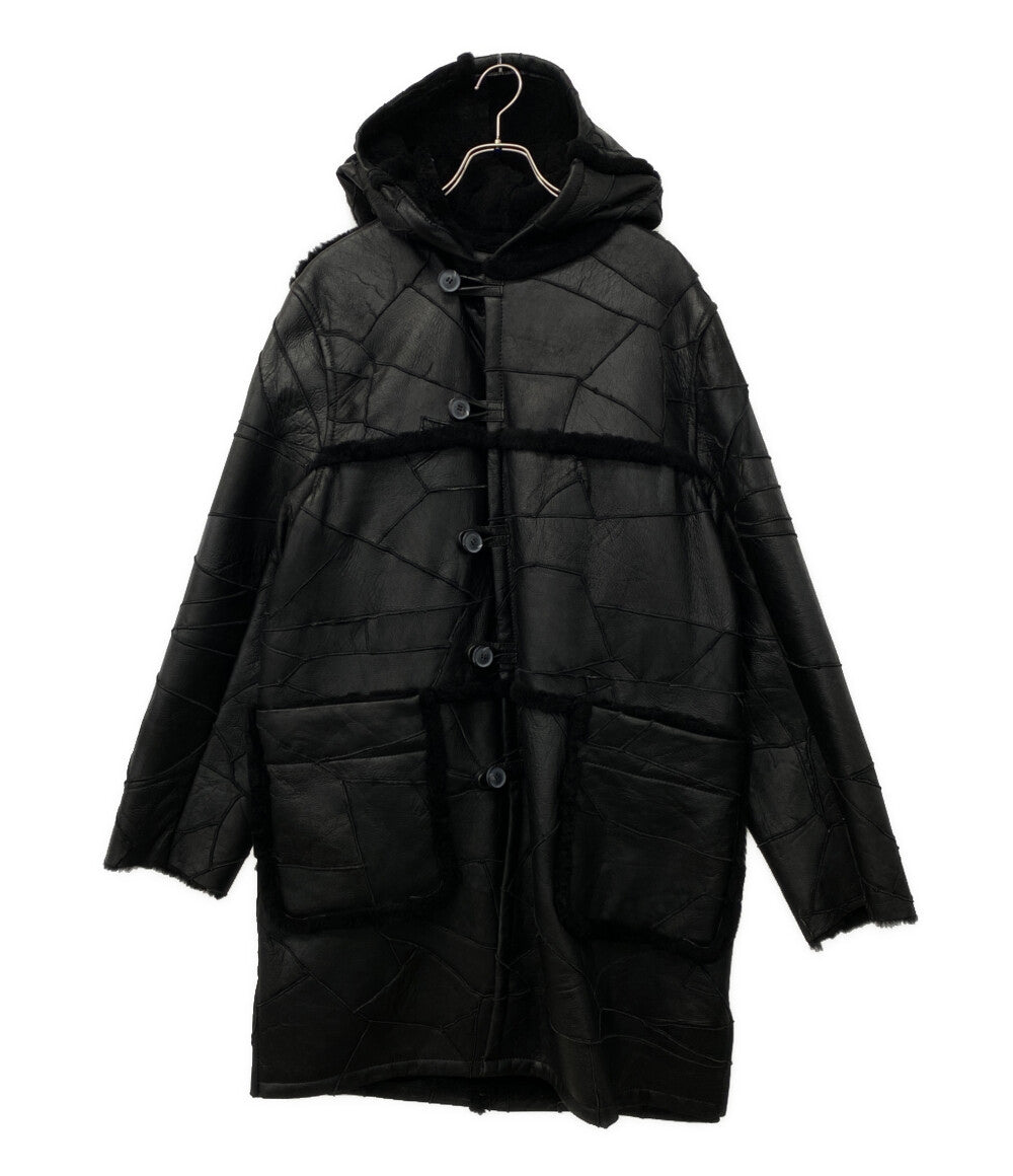 EQUALAND -TRUST AND INTIMATE- イコーランド ムートンコート フード メンズ SIZE L