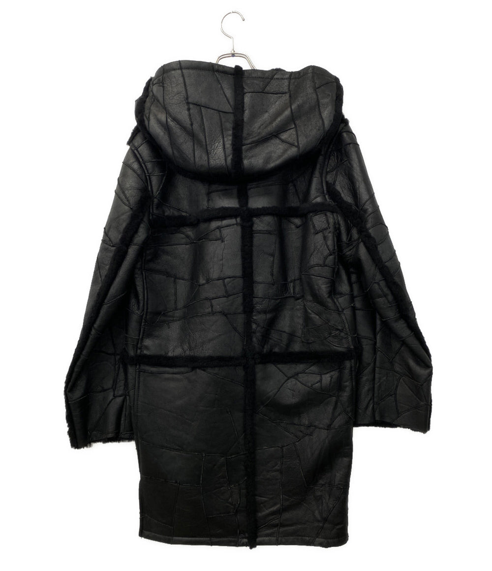 EQUALAND -TRUST AND INTIMATE- イコーランド ムートンコート フード メンズ SIZE L