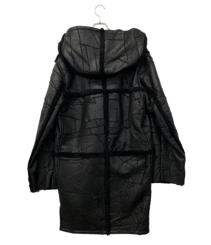 EQUALAND -TRUST AND INTIMATE- イコーランド ムートンコート フード メンズ SIZE L