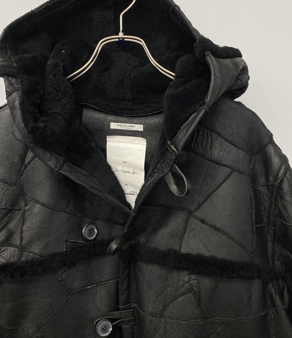 EQUALAND -TRUST AND INTIMATE- イコーランド ムートンコート フード メンズ SIZE L