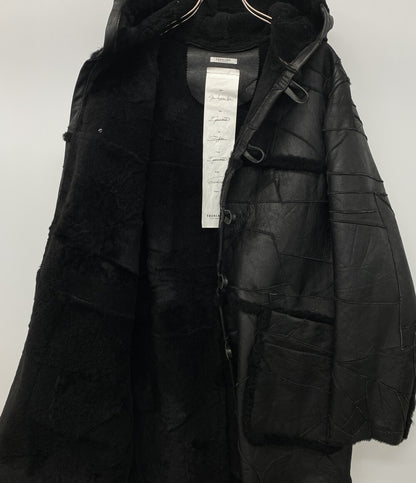 EQUALAND -TRUST AND INTIMATE- イコーランド ムートンコート フード メンズ SIZE L