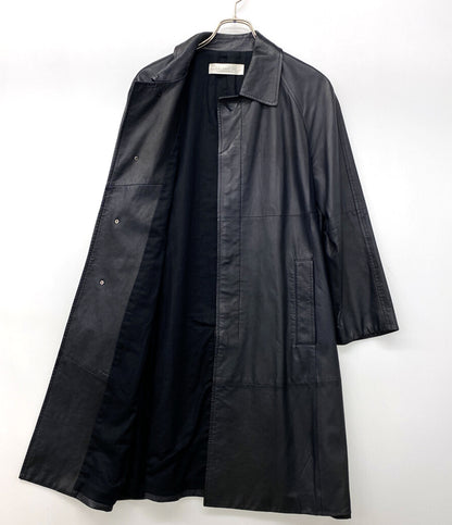 GALERIE VIE ステンカラーコート ラムレザー レディース SIZE 1 ギャルリーヴィー
