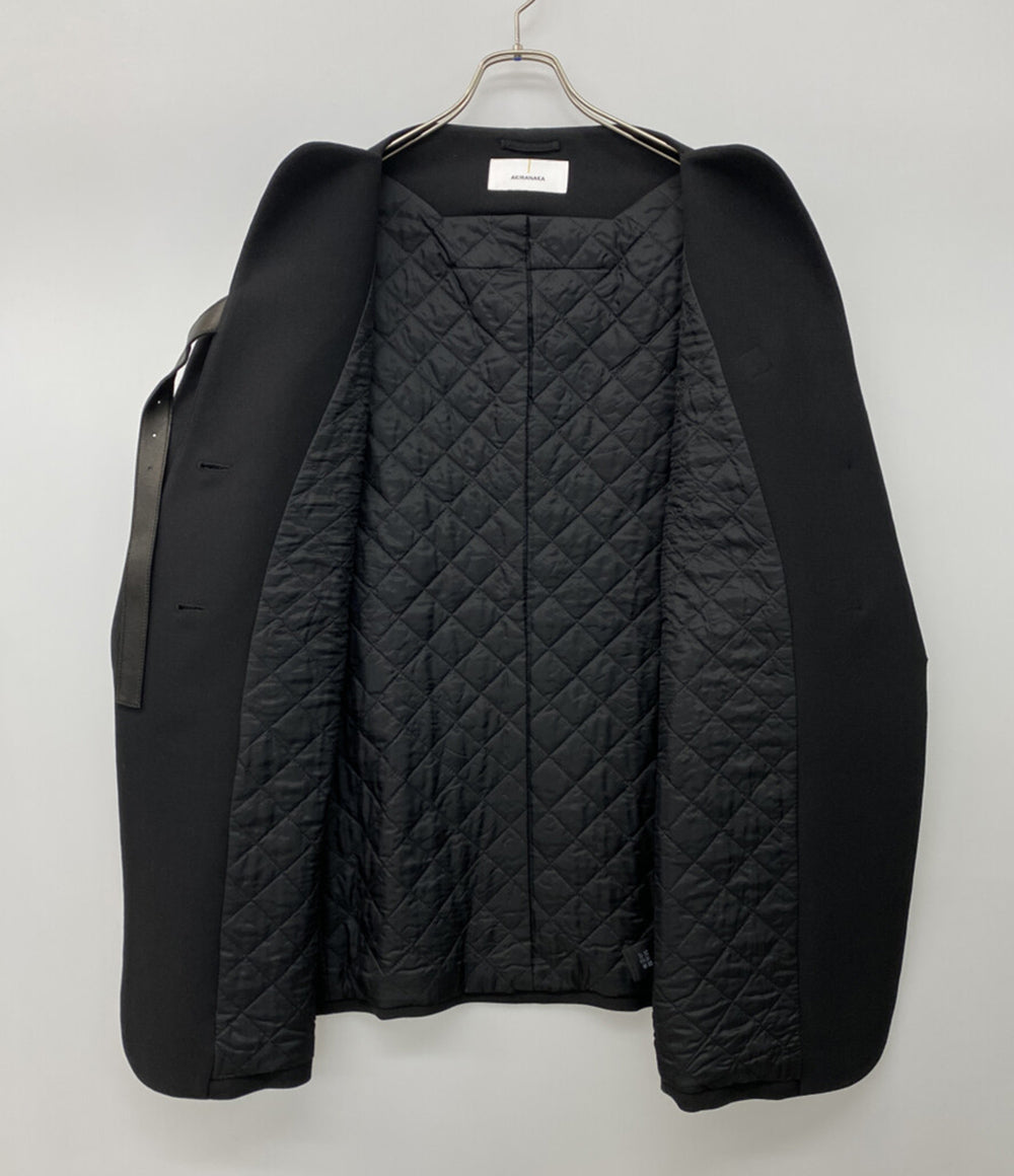 AKIRANAKA ノーカラージャケットSesilia front belt レディース SIZE 1 アキラナカ