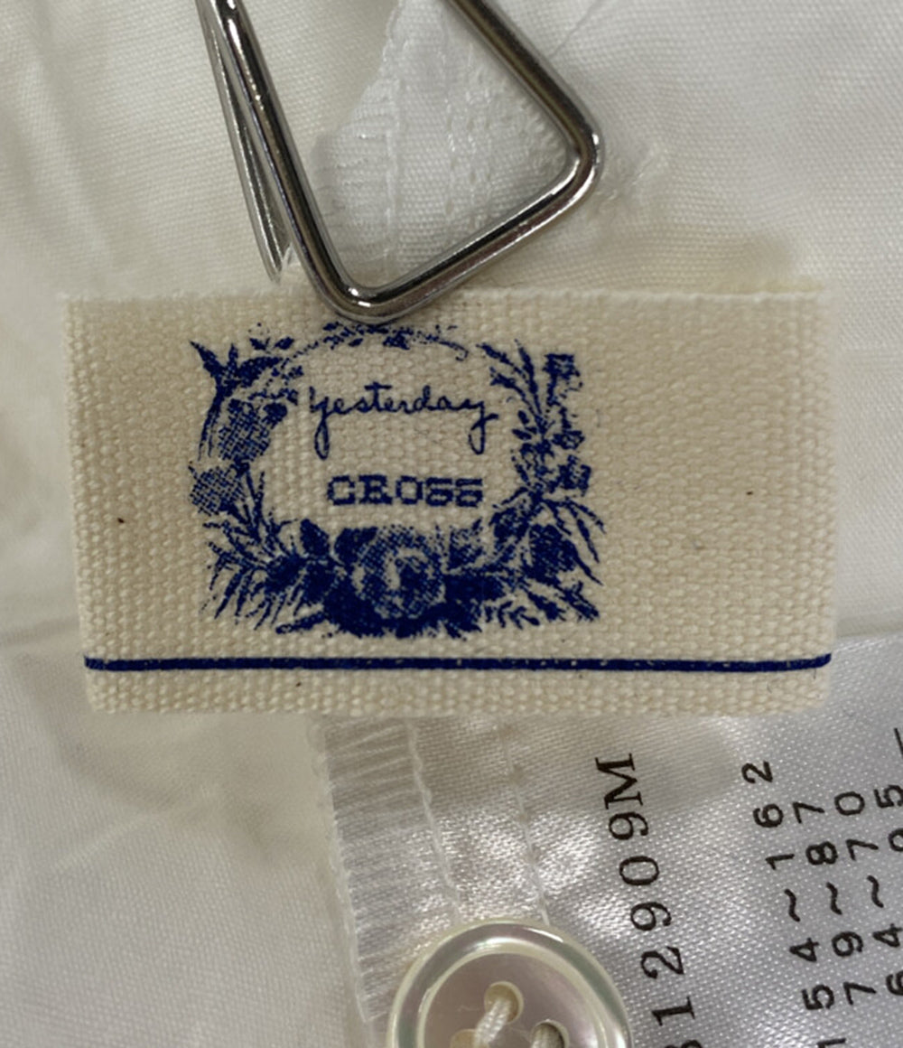 美品 Cotton House Aya コットンハウス アヤ シャツワンピ ホワイト MVYKB12909M レディース SIZE M