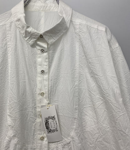 美品 Cotton House Aya コットンハウス アヤ シャツワンピ ホワイト MVYKB12909M レディース SIZE M