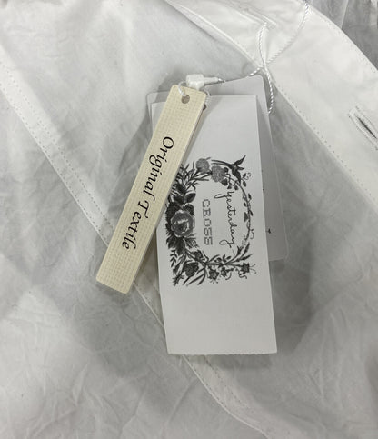 美品 Cotton House Aya コットンハウス アヤ シャツワンピ ホワイト MVYKB12909M レディース SIZE M