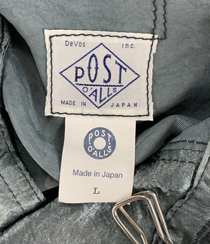 POST O’ALLS ポストオーバーオールズ ブルゾン フーディ 3132-ASG メンズ SIZE L