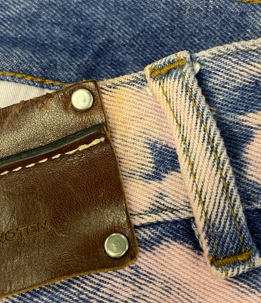 DRIES VAN NOTEN デニムパンツ ピンク染め ワイド 24SS メンズ SIZE 31 ドリスヴァンノッテン
