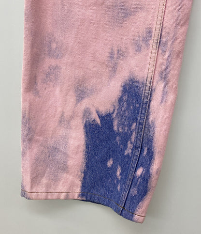 DRIES VAN NOTEN デニムパンツ ピンク染め ワイド 24SS メンズ SIZE 31 ドリスヴァンノッテン