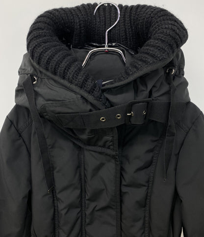 MONCLER ダウンコート chacal giubbotto ブラック レディース SIZE 1 モンクレール
