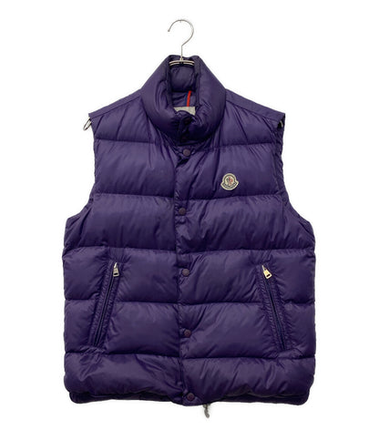 MONCLER ダウンベスト パープル メンズ SIZE 1 モンクレール