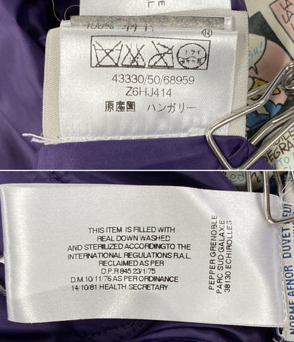 MONCLER ダウンベスト パープル メンズ SIZE 1 モンクレール