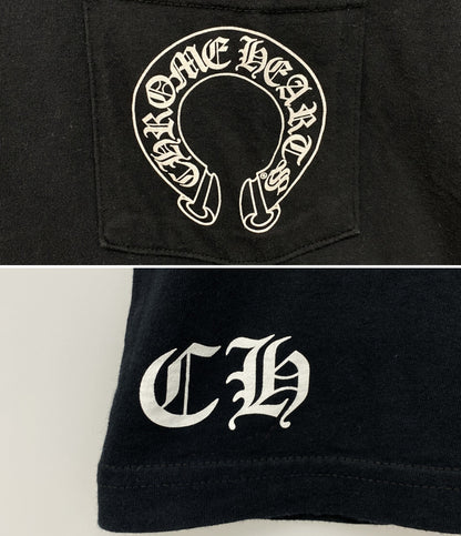 CHROME HEARTS 半袖Ｔシャツ 2212-304-0726 ブラック メンズ SIZE M クロムハーツ