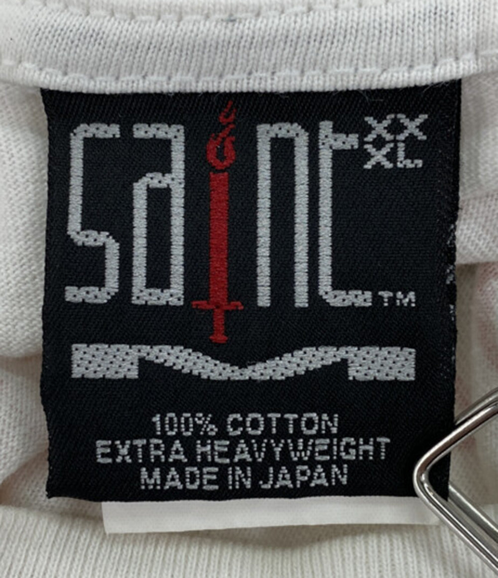 SAINT MICHAEL 半袖Ｔシャツ SM-A22-0000-008 ホワイト メンズ SIZE XXXL セントマイケル