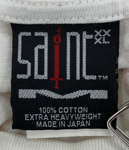 SAINT MICHAEL 半袖Ｔシャツ SM-A22-0000-008 ホワイト メンズ SIZE XXXL セントマイケル