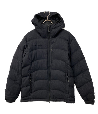 MAMMUT ダウンジャケット フード ブラック メンズ SIZE asia M マムート