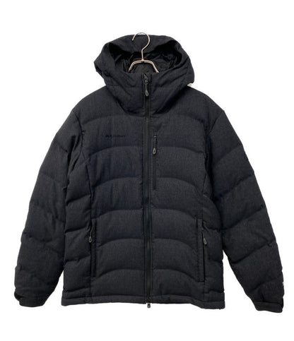 MAMMUT ダウンジャケット フード ブラック メンズ SIZE asia M マムート