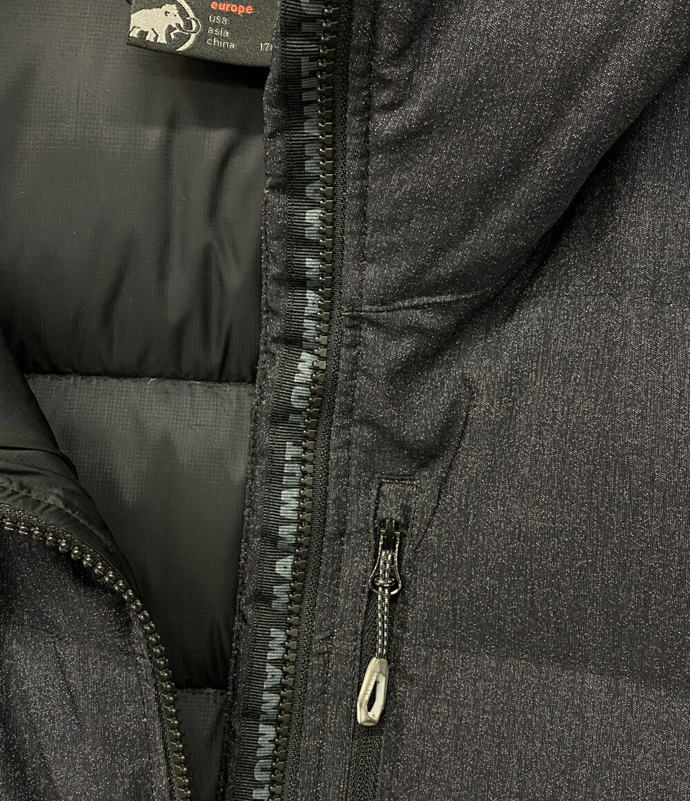 MAMMUT ダウンジャケット フード ブラック メンズ SIZE asia M マムート