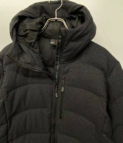 MAMMUT ダウンジャケット フード ブラック メンズ SIZE asia M マムート