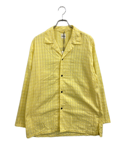 美品 BISOWN ビソウン 長袖シャツ イエロー 26S-BIS-SH22F メンズ SIZE 3