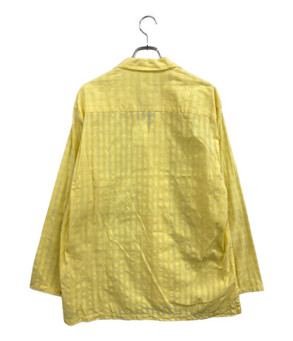 美品 BISOWN ビソウン 長袖シャツ イエロー 26S-BIS-SH22F メンズ SIZE 3
