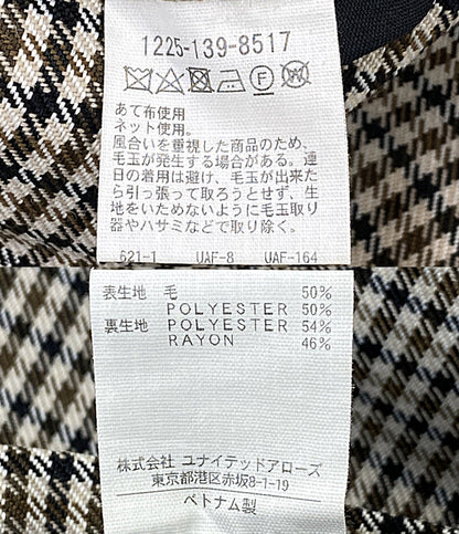 UNITED ARROWS コート ガンクロチェックコート 1225-139-8517 メンズ SIZE S ユナイテッドアローズ