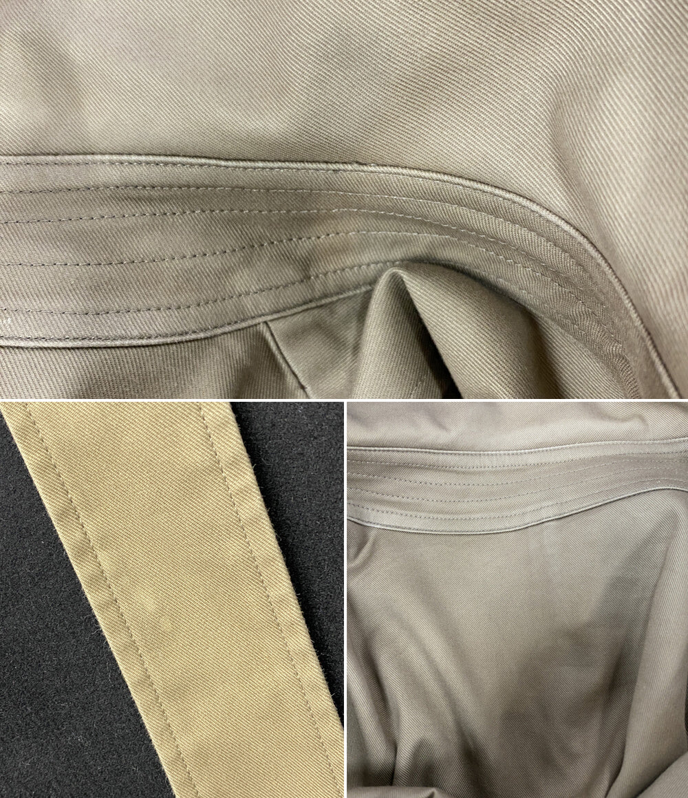 stein シュタイン オーバーサイズド ダブルラペルド トレンチコート 22AW メンズ SIZE S
